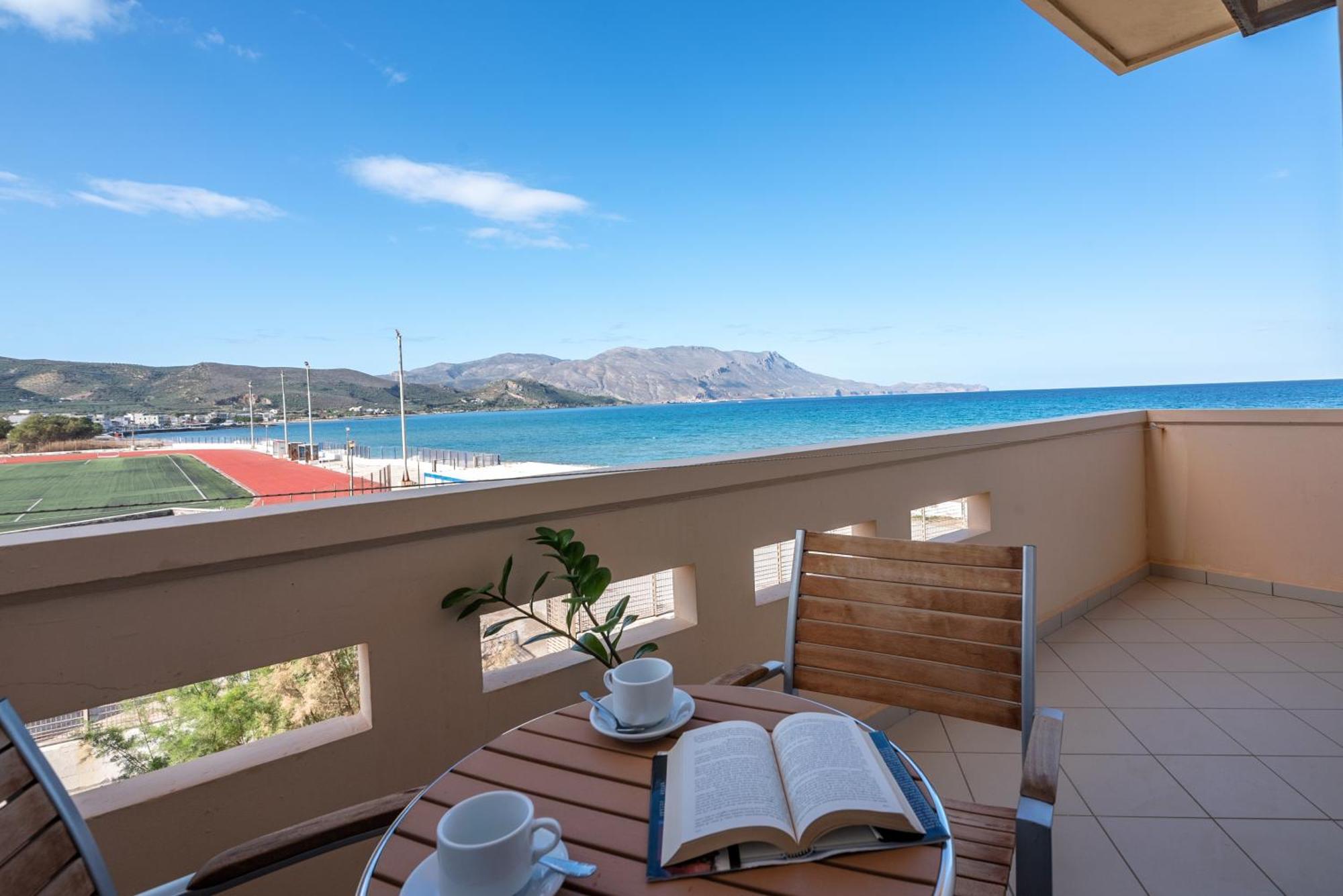 Galini Beach Hotel Kissamos Luaran gambar
