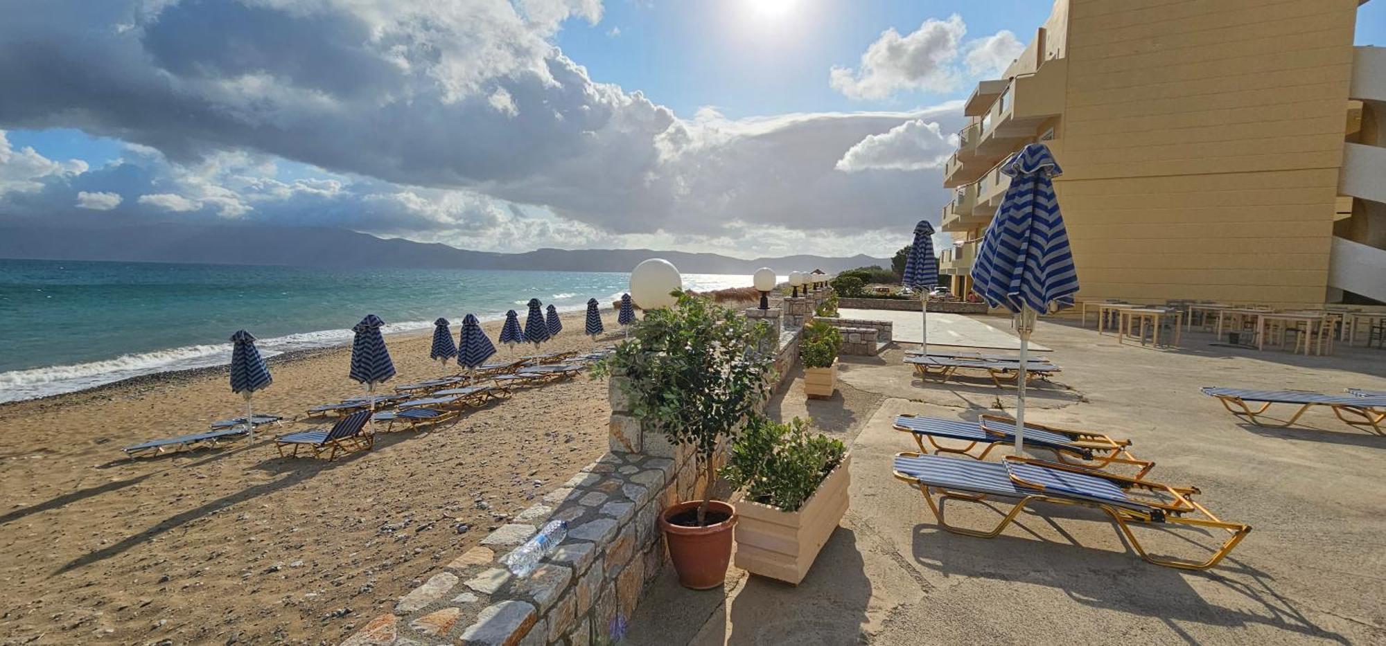 Galini Beach Hotel Kissamos Luaran gambar