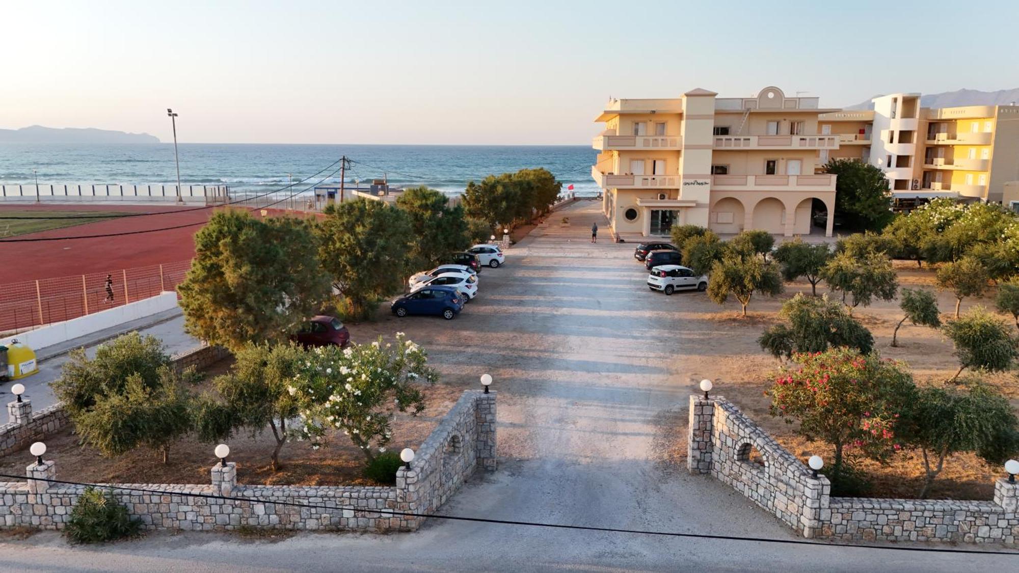 Galini Beach Hotel Kissamos Luaran gambar